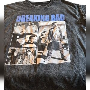 Breaking Bad Short Sleeve Gray Shirt Size Small